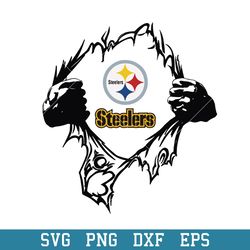 Super Pittsburgh Steelers Logo Svg, Pittsburgh Steelers Svg, NFL Svg, Png Dxf Eps Digital File