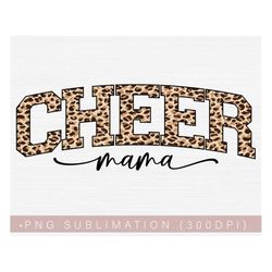 cheer mama png, football mom sublimation shirt or tumbler design png file, cheer mom png digital instant download
