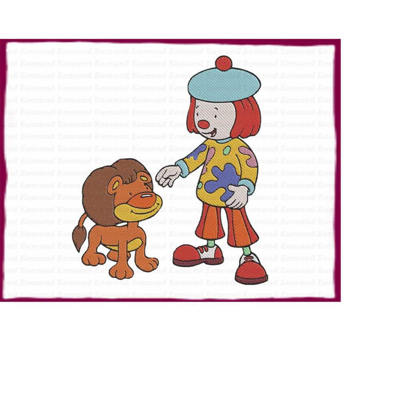 MR-24820237300-jojo-tickle-and-goliath-the-lion-jojo-circus-fill-embroidery-image-1.jpg