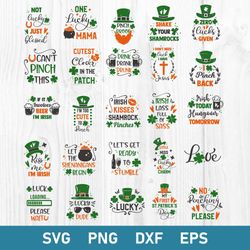 bundle st patrick's day svg, patricks day svg, saint patricks day svg,png dxf eps file