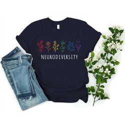 Autism Awareness Shirt, Neurodiversity Shirt, Autistic Pride Shirt, Autism Mom Shirt, Autism Shirt, Rainbow Neurodiversi