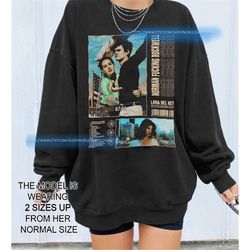 limited lana del rey unisex premium - norman f rockwell poster merch - streetwear music hooded sweatshirt - lana del rey