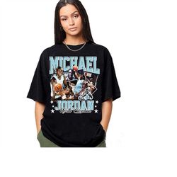 michael jordan unc 90s style vintage bootleg tee graphic tshirt, michael shirt,michael jordan vintage inspired 90's rap