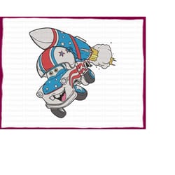 patriotic mater cars filled embroidery design - instant download
