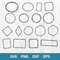 Frames Bundle Svg, Frames Svg, Square Fames Svg, Png Dxf Eps Digital File.jpg