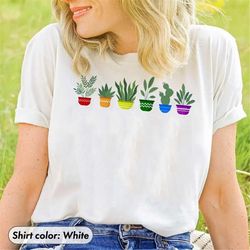 plant lgbtq pride shirt - gender neutral shirt - cute pride t-shirt, lgbtq ally, subtle pride t-shirt, queer gift, lesbi