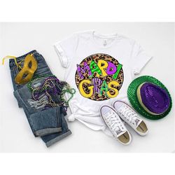 mardi grass king cake shirt, mardi grass shirt, mardi grass festival shirt, funny mardi grass shirt, mardi grass leopard