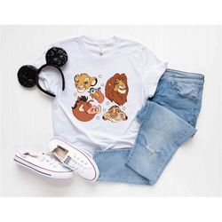 disney lion king characters shirt, lion king simba mufasa timon zazu pumbaa shirt, hakuna matata shirt, disney animal ki