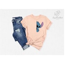 lilo and stitch shirt, stitch shirt, disney pocket shirt, ohana means family shirt, ohana shirt, family shirt, family va