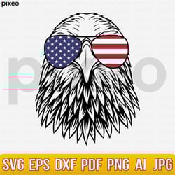 eagle with american flag svg, eagle with sunglasses svg, american flag svg, eagle svg, eagle through flag svg, eagle shi