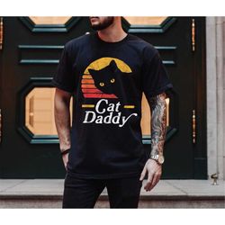 cat dad t-shirt, cat lover shirt, funny cat tee, cat father, cat dad, cat daddy shirt, animal lover gift, gift from the