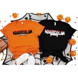 dadcula shirt, dad halloween shirt, vampire shirt, happy halloween shirt, trick or treat shirt, dracula shirt, halloween