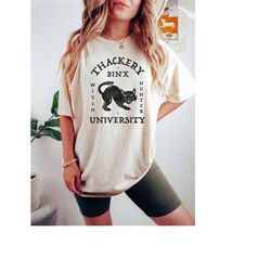 thackery binx sweatshirt, halloween cat shirt, halloween witches shirt, halloween gifts for witches, black cat halloween