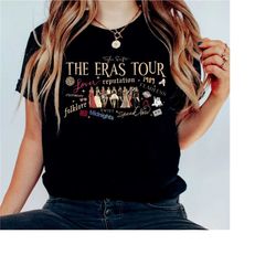 taylor swift eras tour shirt, taylor swift eras tour tee, taylor swift merch, taylor concert 2023, swift eras tour shirt
