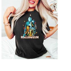 halloween horror shirt, halloween horror movie character sweatshirt, scary halloween shirt, halloween serial killer t-sh
