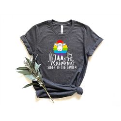 i'm the rainbow sheep of the family shirt, pride shirt, pride family shirt, pride vibes, lgbtq shirt, lesbian shirt, gay