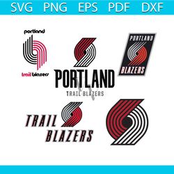 portland trail blazers, nba svg, clipart png nba, svg basketball