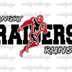 angry runs raiders, svg png pdf eps instant download cutting files cricut instant download