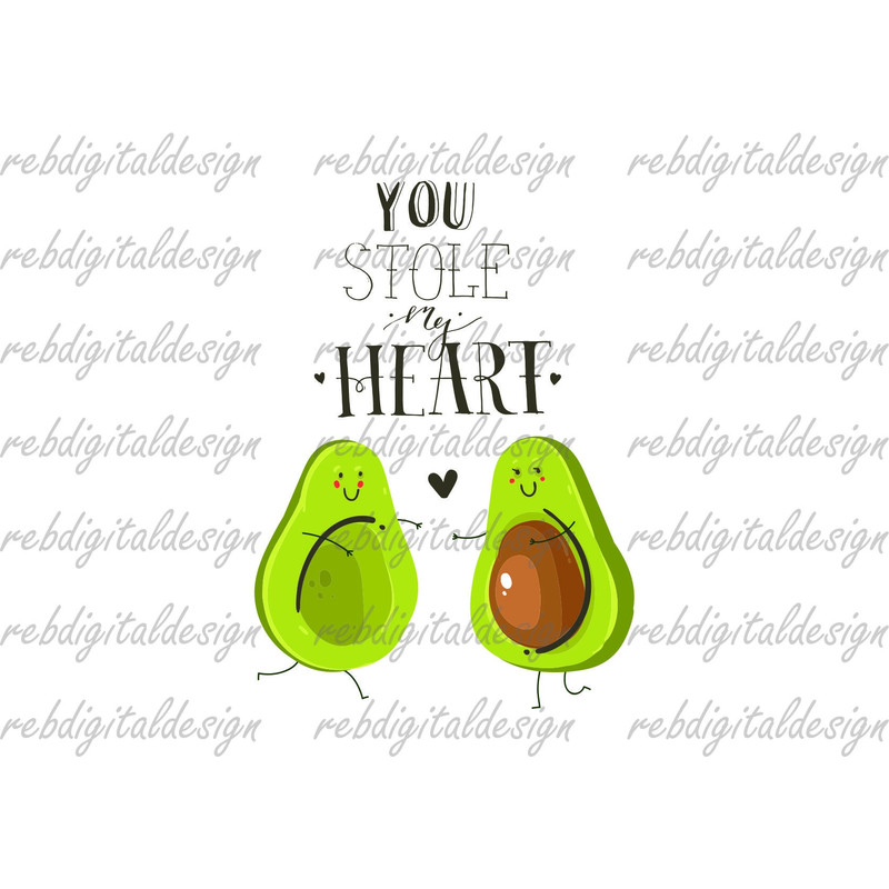 Avocado Shirt SVG PNG Instant Digital Download Clipart Vector Outline Stencil - 1.jpg