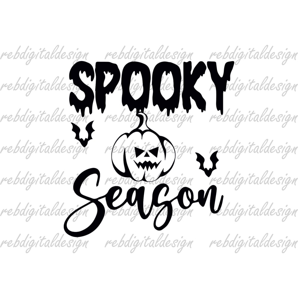 Ghost Spooky Season Hot Ghoul Halloween Vibes Retro Vibes SVG PNG PDF Eps Instant Digital Download Clipart Vector Outline Stencil - 1.jpg