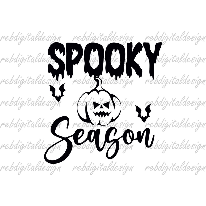 Ghost Spooky Season Hot Ghoul Halloween Vibes Retro Vibes SVG PNG PDF Eps Instant Digital Download Clipart Vector Outline Stencil - 1.jpg