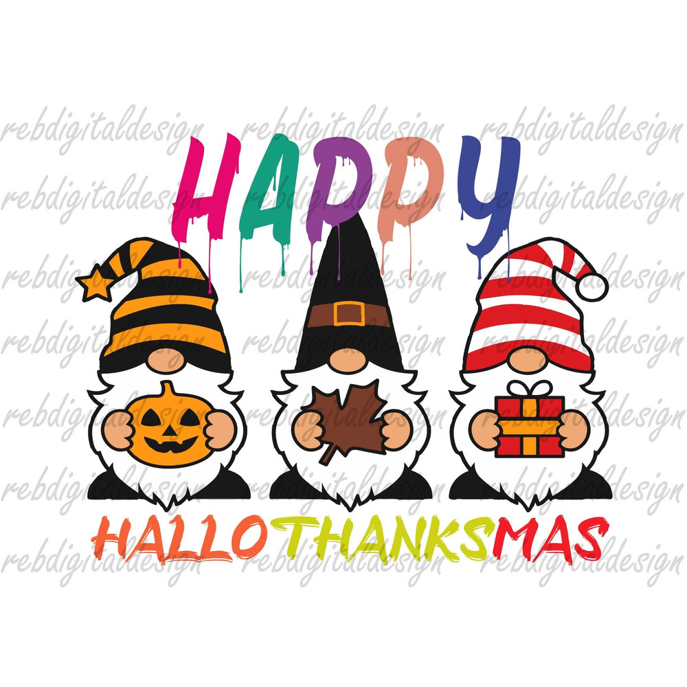 Happy Hallothanksmas svg, Halloween png, Christmas png, Thanksgiving png, SVG Ai PNG PDF Eps Digital Download - 1.jpg