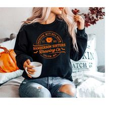 sanderson sisters brewing co sweatshirt, sanderson sisters halloween shirt, halloween witches shirt, spooky season t-shi