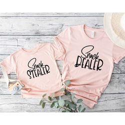 snack dealer shirt, snack stealer shirt, mama shirt, mini shirt, mama mini shirt, first mother day shirt, happy mother d