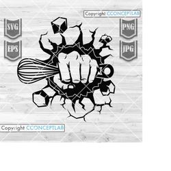 smash punch chef svg | chef svg | whisk svg | grill master svg | chef shirt | grill shirt | master chef svg | cutting fi