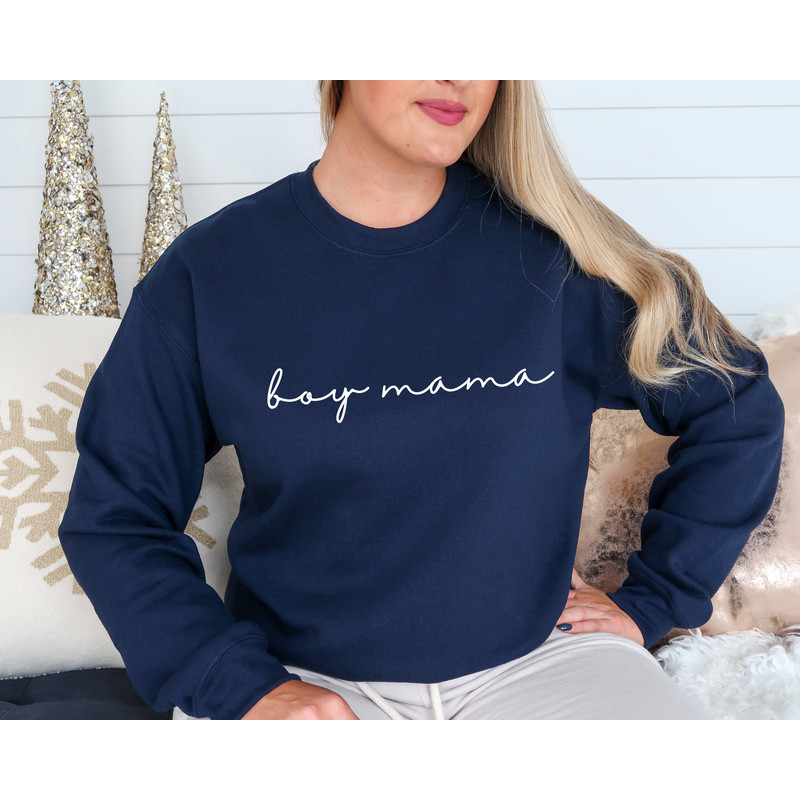 Boy Mama Sweatshirt and Hoodie, Mothers Day, Gift for Mom, Mama Sweatshirt, Mom Crewneck, Gift for Her, Birthday Gift for Mom - 4.jpg