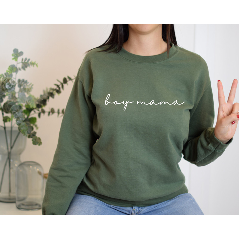 Boy Mama Sweatshirt and Hoodie, Mothers Day, Gift for Mom, Mama Sweatshirt, Mom Crewneck, Gift for Her, Birthday Gift for Mom - 5.jpg
