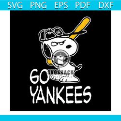 go yankees snoopy svg, new york yankees, new york yankees svg, new york yankees digital download