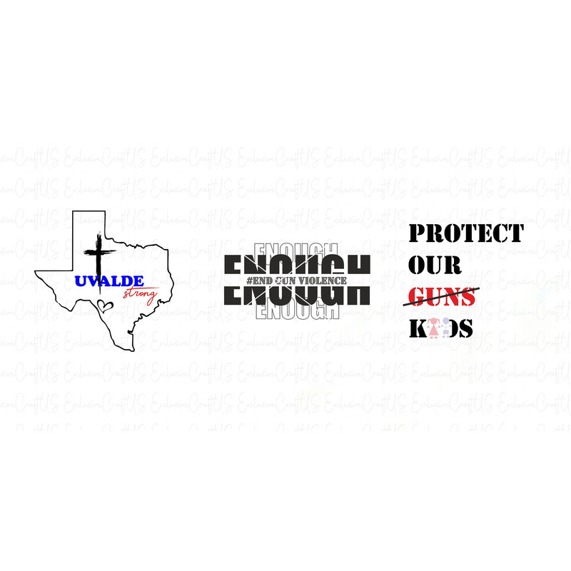 Bundle Uvalde strong svg, png dxf Files, Instant DOWNLOAD for Cricut, Uvalde Texas Strong, Pray For Texas svg, Protect our kids - 4.jpg