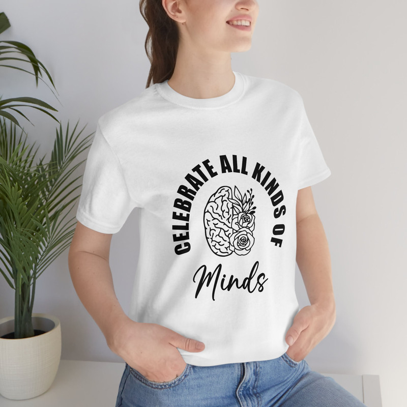 Celebrate Minds Of All Kinds PNG, Mental Health, ADHD, Wild Flowers Floral Neurodiversity, Autism Awareness Sublimation PNG Digital Download - 2.jpg