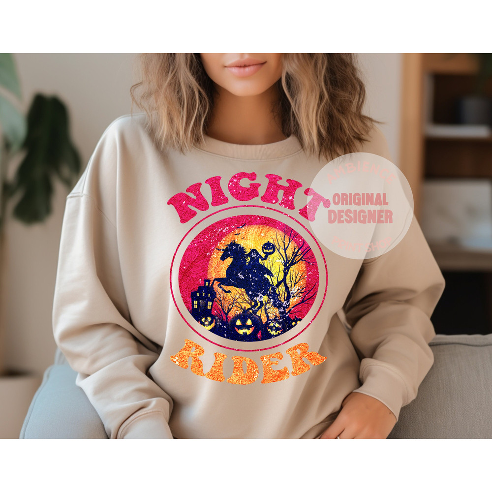 Halloween PNG, Night Rider, Digital Download, Spooky Season , Halloween sublimation, pumpkins png , fall PNG, Skeleton Cowboy, Ghost png - 2.jpg