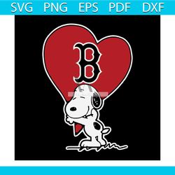 snoopy red sox nation red socks fan svg, boston red sox png digital download