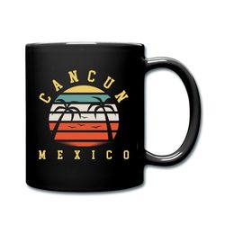 cancun mug, coffee mug, birthday gifts, cancun gift, travel coffee mug, mexico gift, mexico mug, mexico coffee mug, mexi