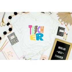 retro teacher shirt, teach love inspire shirt, leopard teacher shirt, teaching shirt, teacher life shirt, teacher day sh
