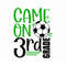 3rd Grade SVG, Game On 3rd Grade SVG, Soccer Shirt SVG, Digital Download, Cut File, Sublimation, Clip Art (svgpngdxfjpeg file formats) - 1.jpg
