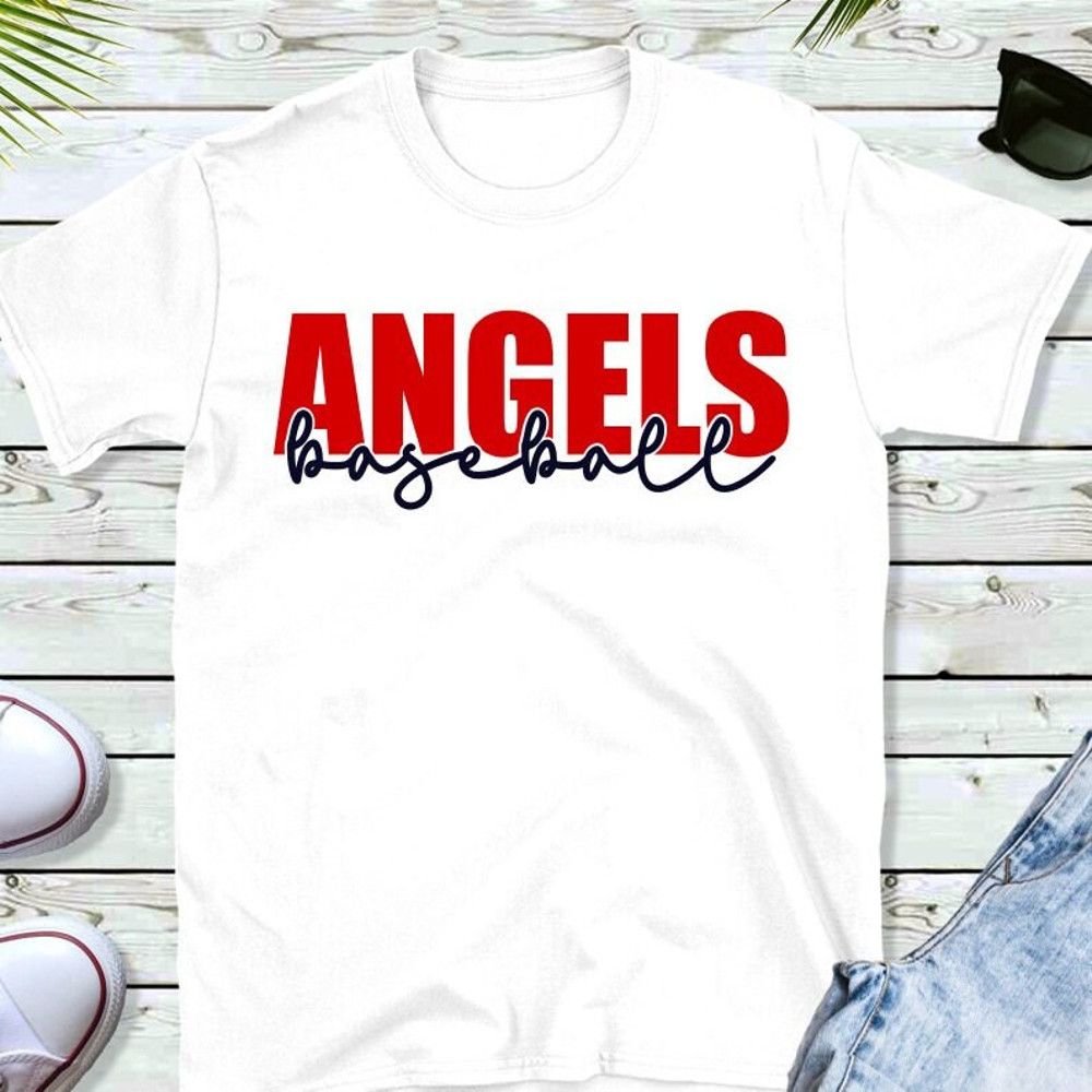 Angels SVG Bundle, Baseball SVG, Angels Shirt SVG, Digital Download, Cut File, Clipart, Sublimation (15 individual svgpngdxfjpeg files) - 4.jpg