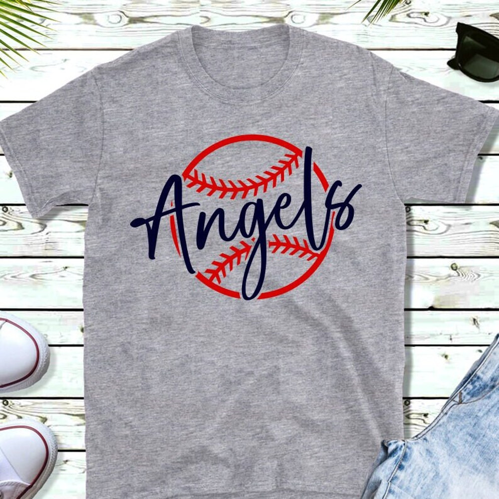 Angels SVG Bundle, Baseball SVG, Angels Shirt SVG, Digital Download, Cut File, Clipart, Sublimation (15 individual svgpngdxfjpeg files) - 7.jpg