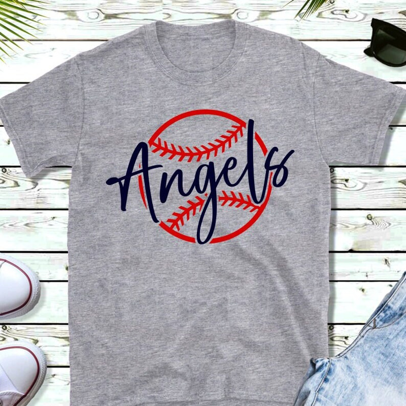 Angels SVG Bundle, Baseball SVG, Angels Shirt SVG, Digital Download, Cut File, Clipart, Sublimation (15 individual svgpngdxfjpeg files) - 7.jpg