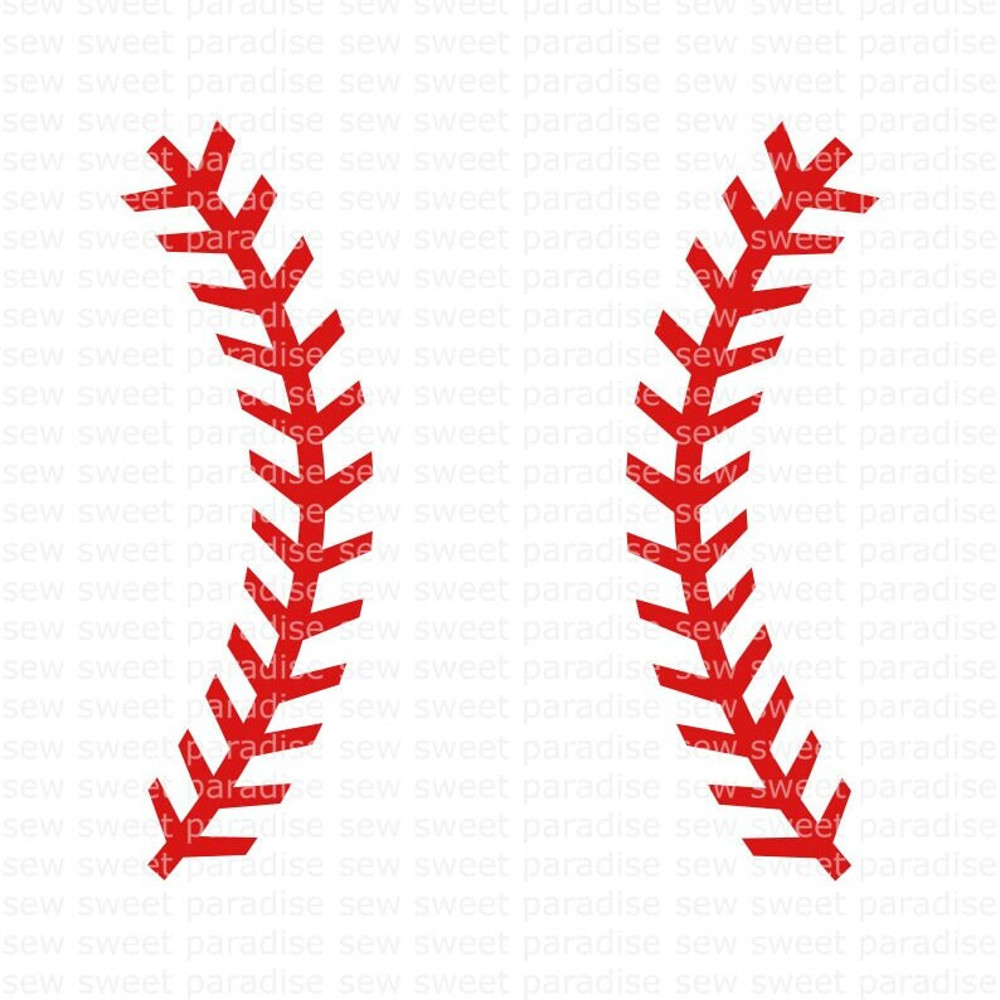 BaseballSoftball Stitches SVG, Baseball SVG, Digital Download, Cut File, Sublimation, Clip Art (includes svgpngdxf file formats) - 1.jpg