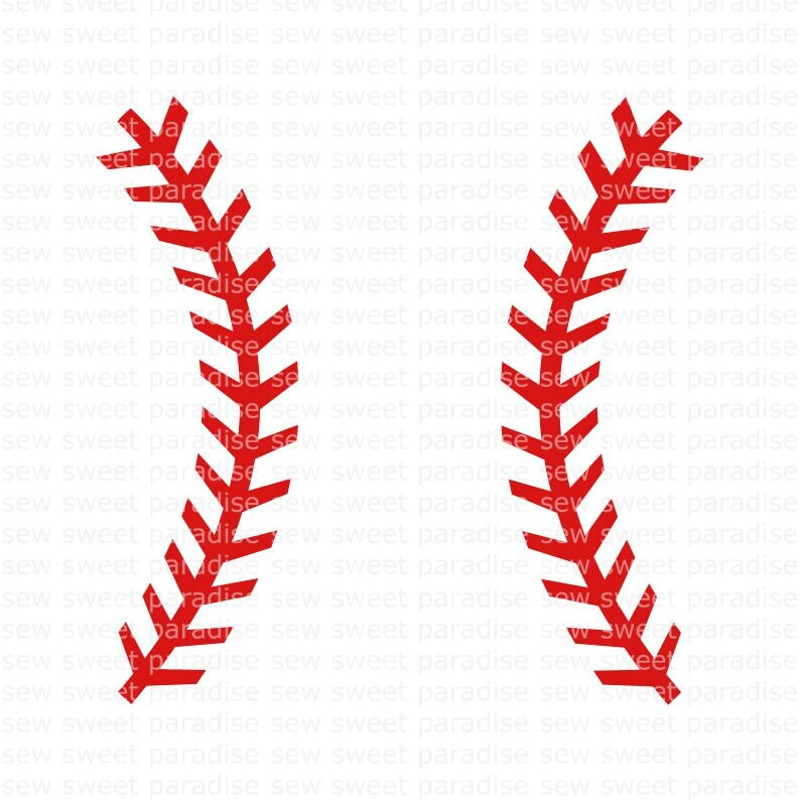 BaseballSoftball Stitches SVG, Baseball SVG, Digital Download, Cut File, Sublimation, Clip Art (includes svgpngdxf file formats) - 1.jpg