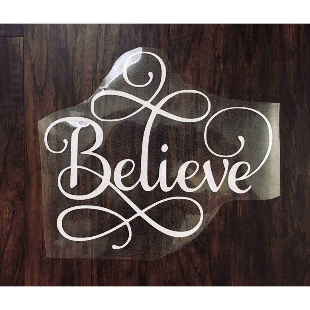 Believe SVG, Christmas SVG, Winter Door Sign SVG, Digital Download, Cut File, Sublimation, Clipart (individual svgdxfpngjpeg files) - 3.jpg