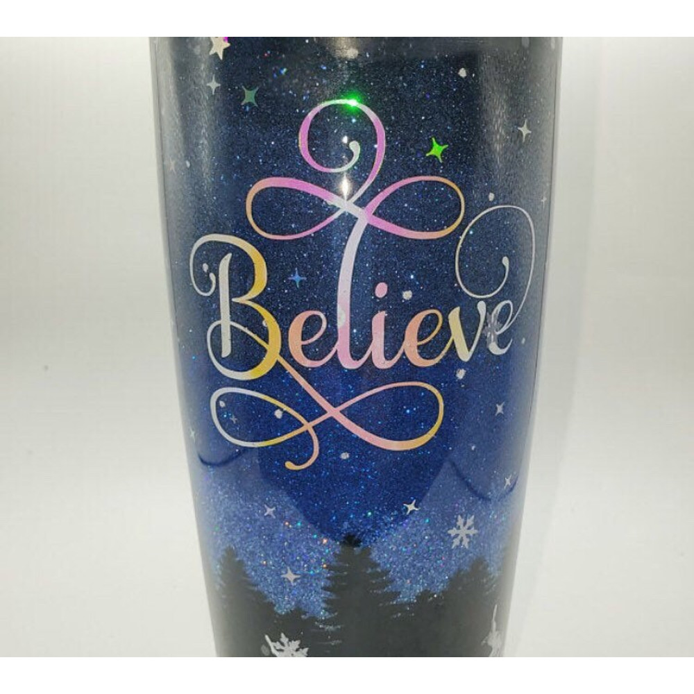 Believe SVG, Christmas SVG, Winter Door Sign SVG, Digital Download, Cut File, Sublimation, Clipart (individual svgdxfpngjpeg files) - 6.jpg