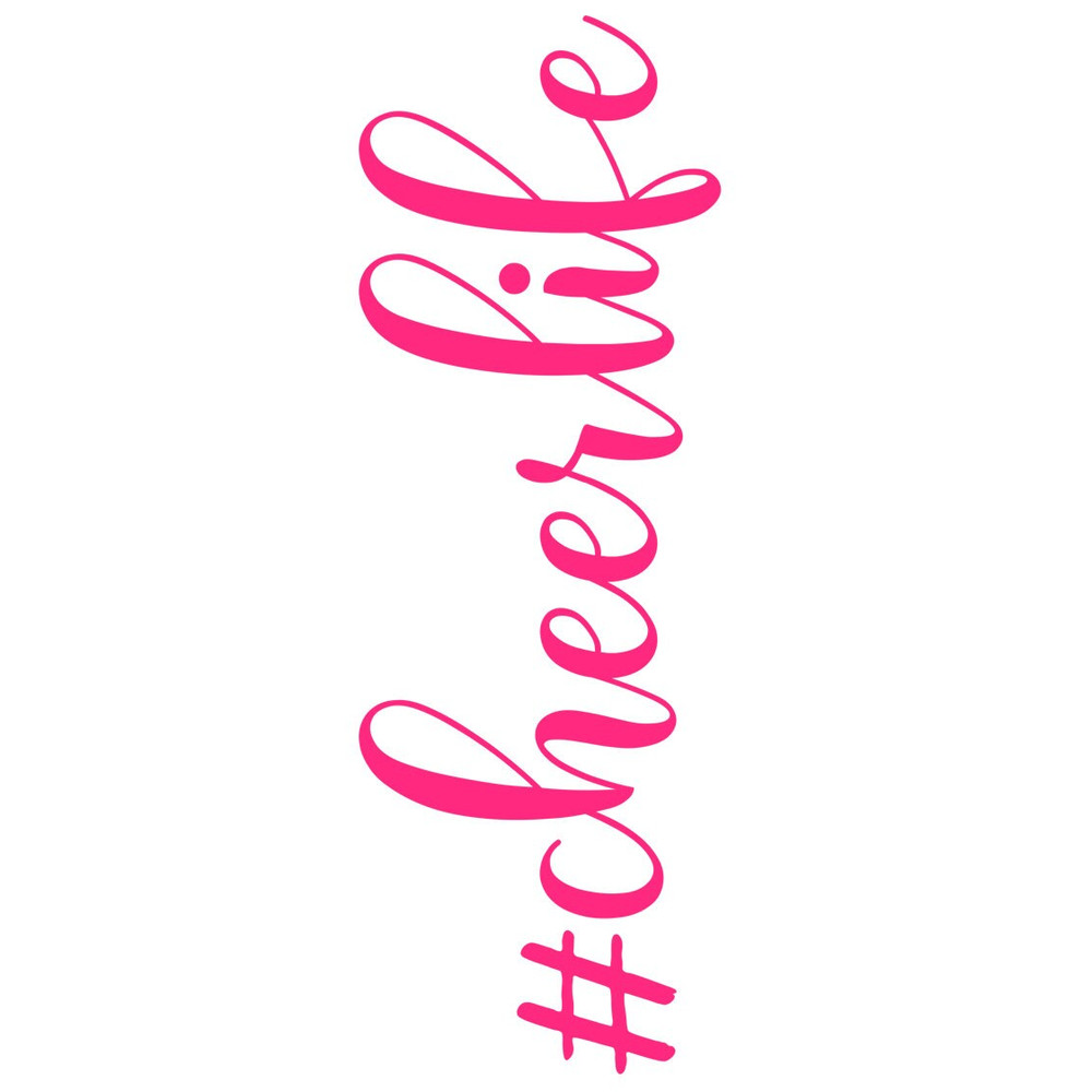Cheer SVG, Megaphone SVG, Cheer Life SVG, Digital Download, Cut File, Sublimation, Clip Art (includes 7 svgpngdxf file formats) - 4.jpg