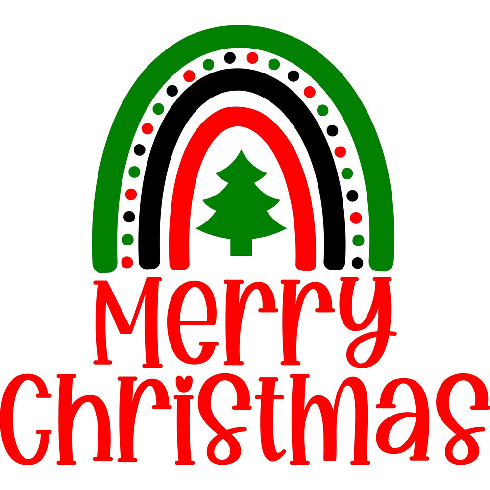 Christmas Rainbow SVG Bundle, Winter Rainbow SVG, Digital Download, Cut File, Sublimation, Clipart (18 svgdxfpngjpeg files) - 4.jpg