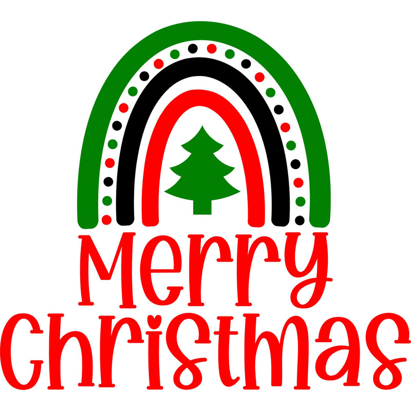 Christmas Rainbow SVG Bundle, Winter Rainbow SVG, Digital Download, Cut File, Sublimation, Clipart (18 svgdxfpngjpeg files) - 4.jpg
