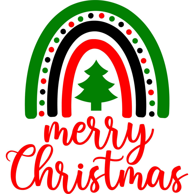 Christmas Rainbow SVG Bundle, Winter Rainbow SVG, Digital Download, Cut File, Sublimation, Clipart (18 svgdxfpngjpeg files) - 5.jpg